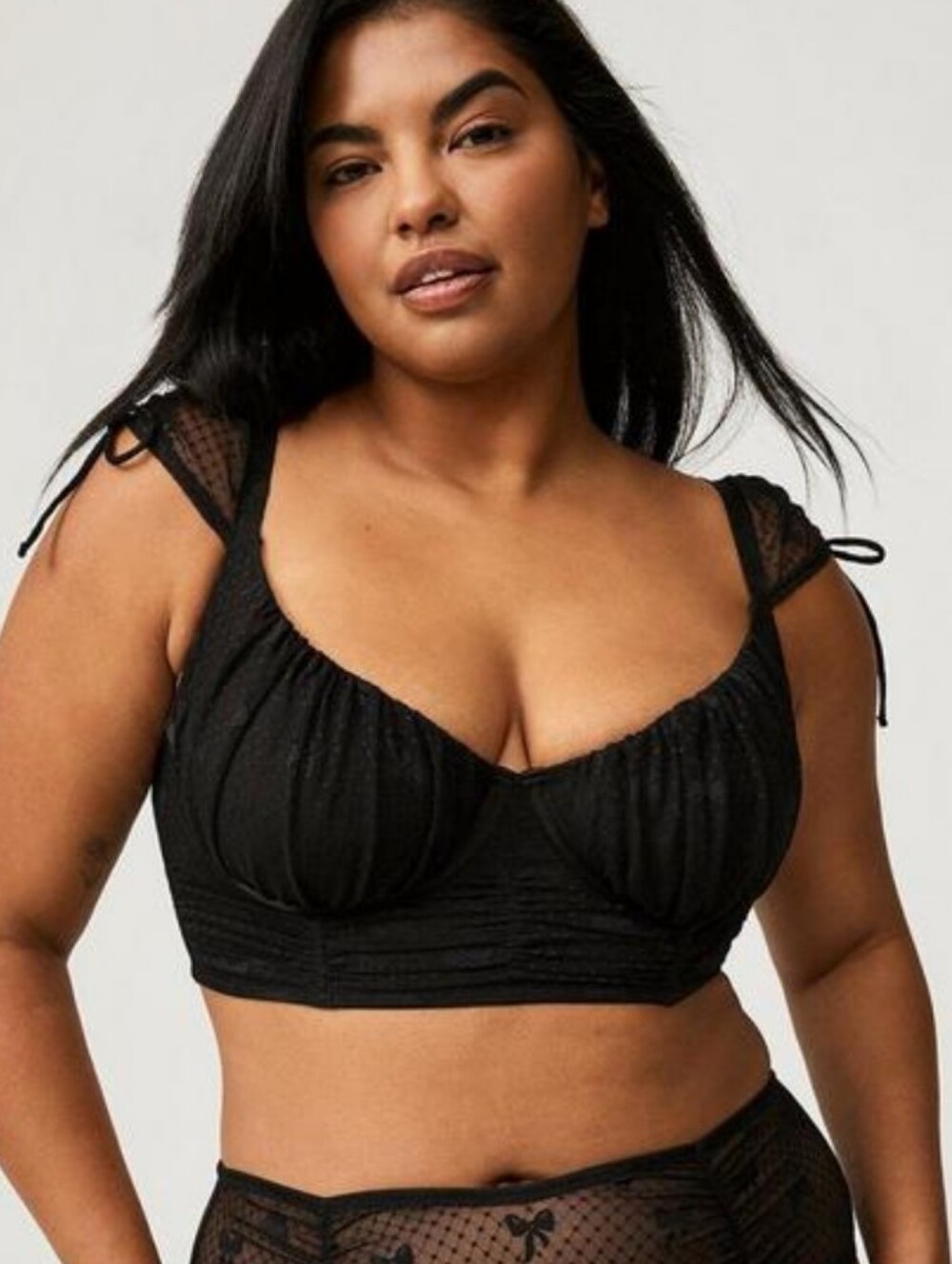 Brand New W Tags torrid Black Sheer Lace Underwire Bra